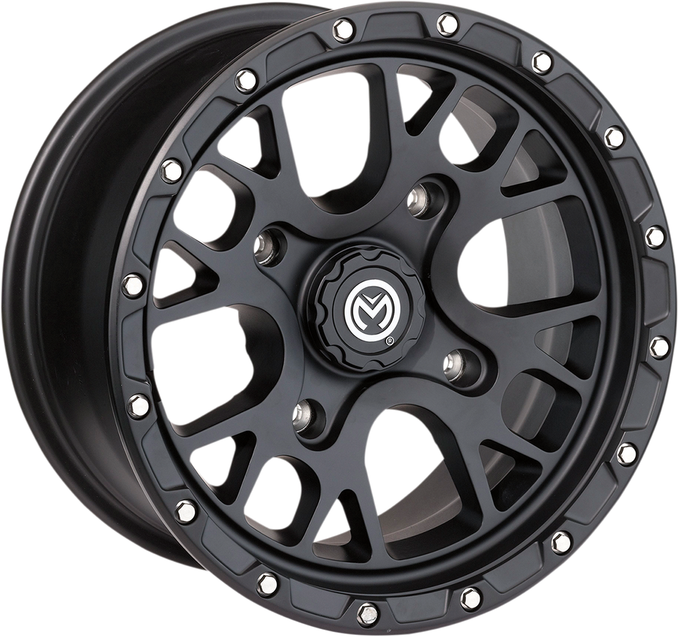 MOOSE UTILITY Wheel - 545X - Front/Rear - Black - 14x7 - 4/110 - 4+3 545MO147110SB44