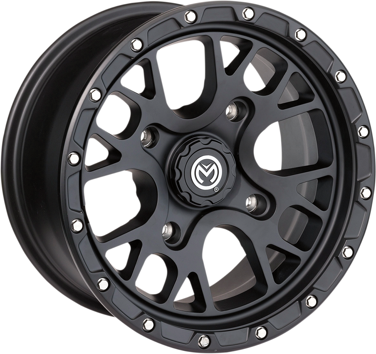 MOOSE UTILITY Wheel - 545X - Front/Rear - Black - 15x7 - 4/156 - 4+3 545MO157156SB44