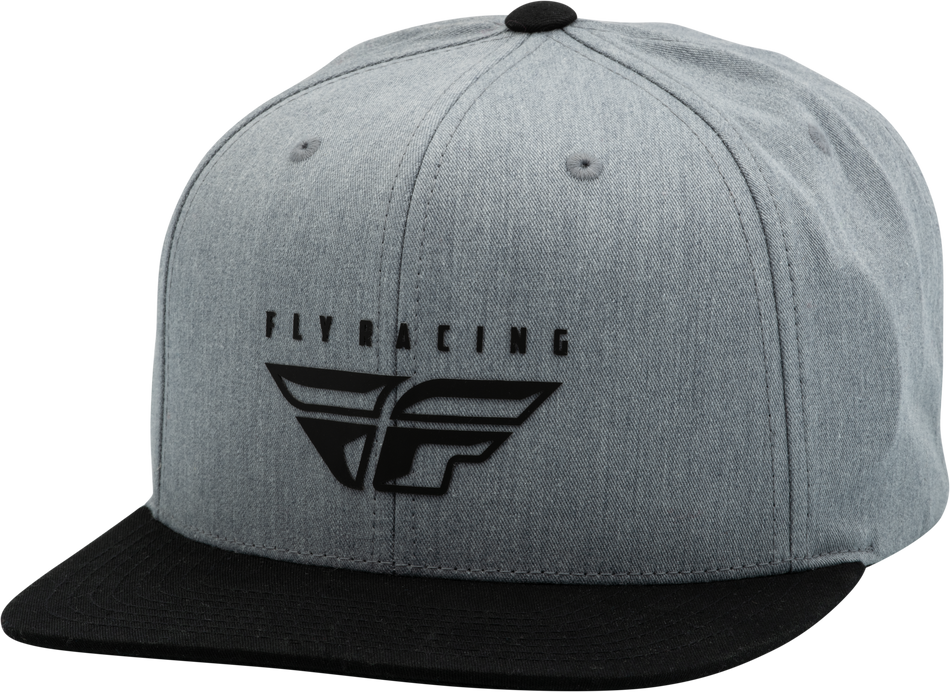 FLY RACING Fly Hill Climb Hat Grey/Black 351-0022