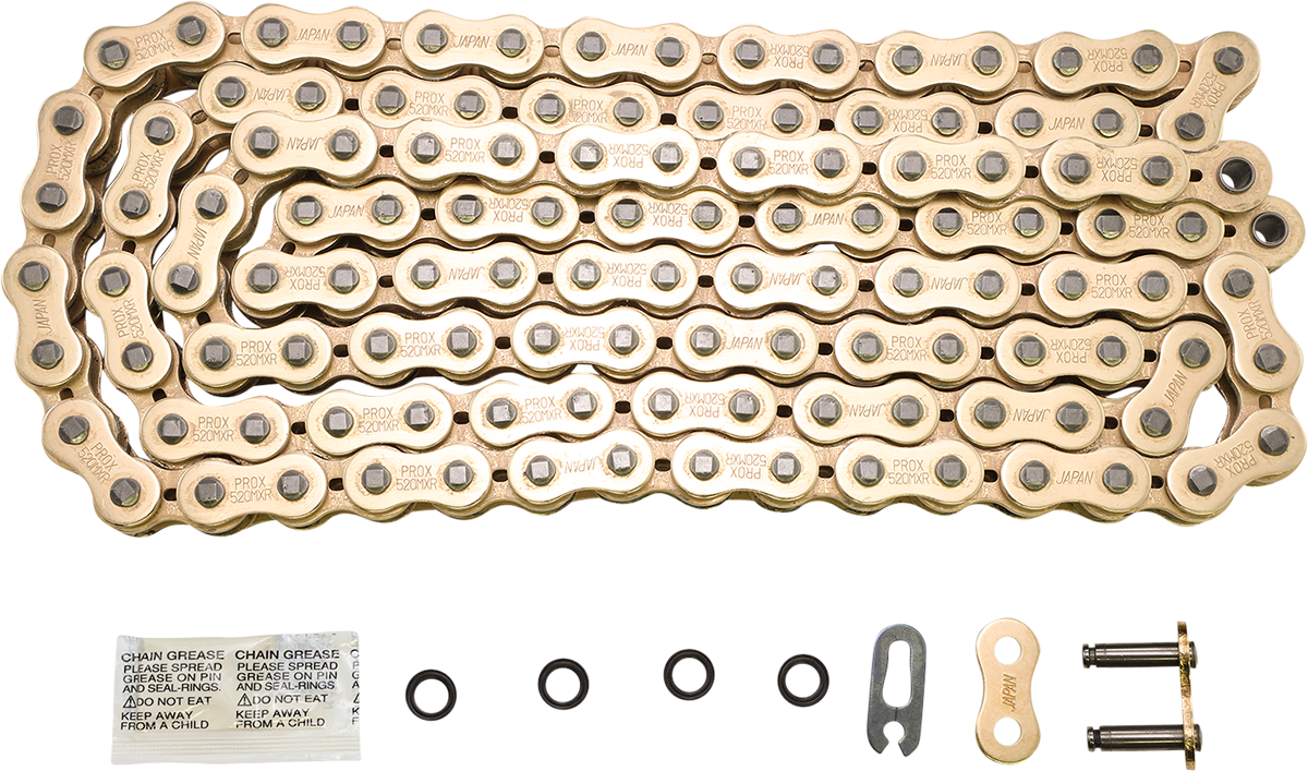 PROX 520 X-Ring Chain - Gold - 120 Link 07.RC520120XCG