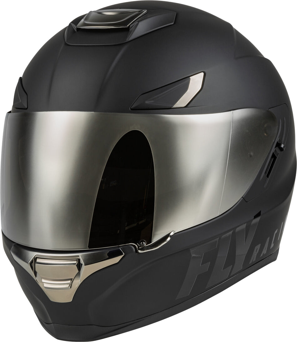 FLY RACING Sentinel Recon Helmet Matte Black/Charcoal Chrome Lg 73-8391L