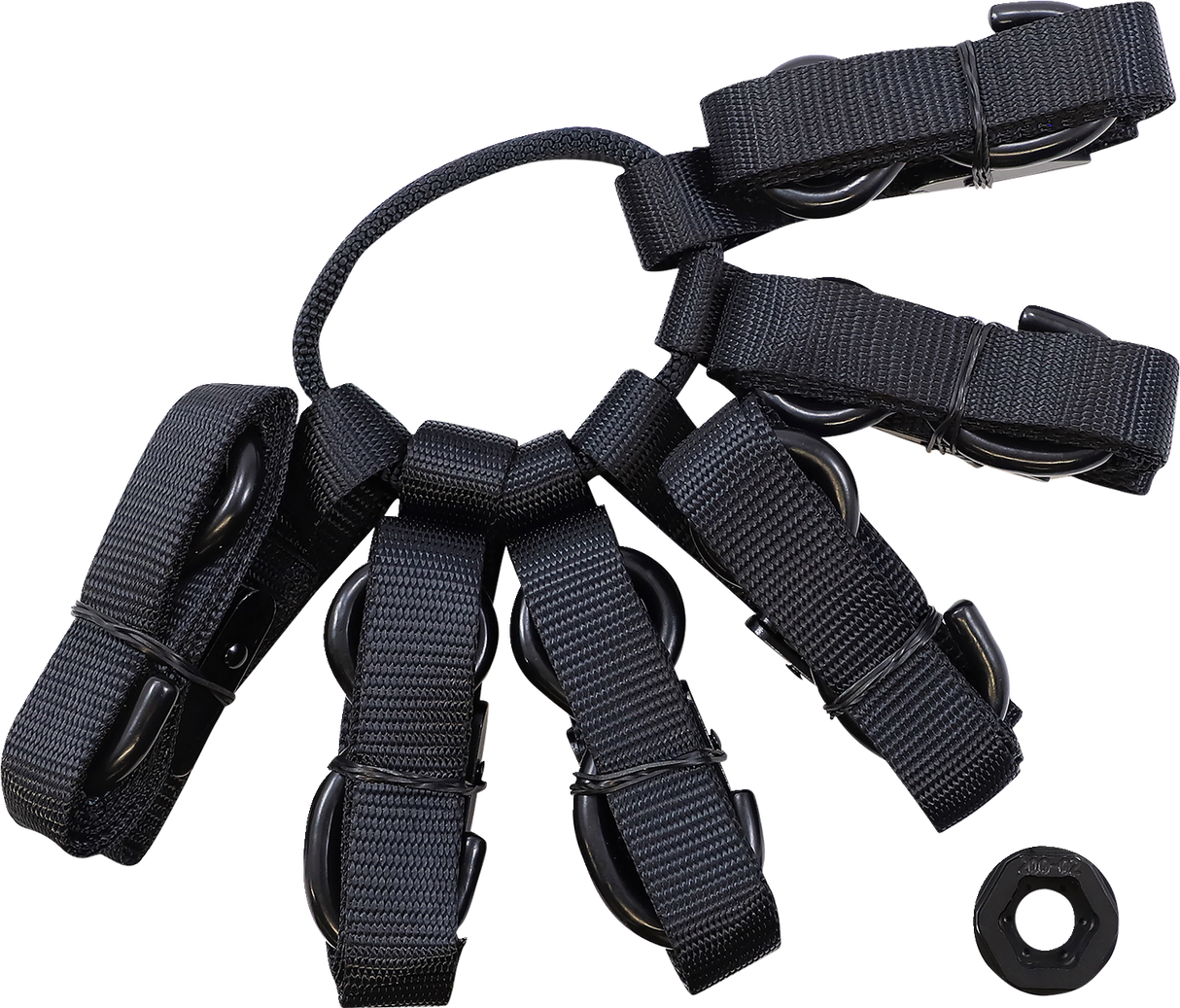 MOOSE UTILITY Cargo Straps - UTV - Black O10-6745