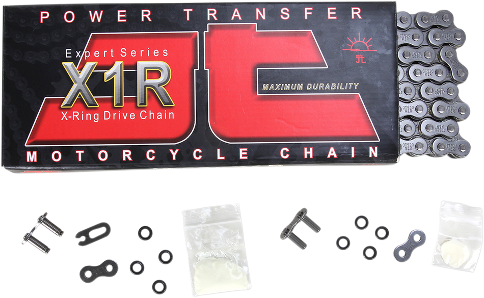 JT CHAINS 520 X1R - Heavy Duty X-Ring Sealed Drive Chain - Steel - 116 Links JTC520X1R116DL