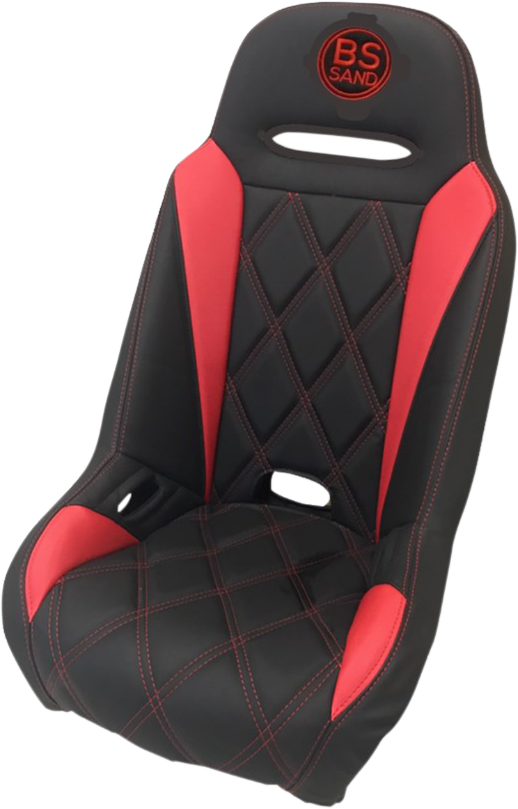 BS SAND Extreme Seat - Big Diamond - Black/Red EXBURDBDR