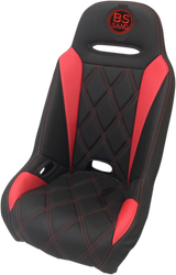 BS SAND Extreme Seat - Big Diamond - Black/Red EXBURDBDR