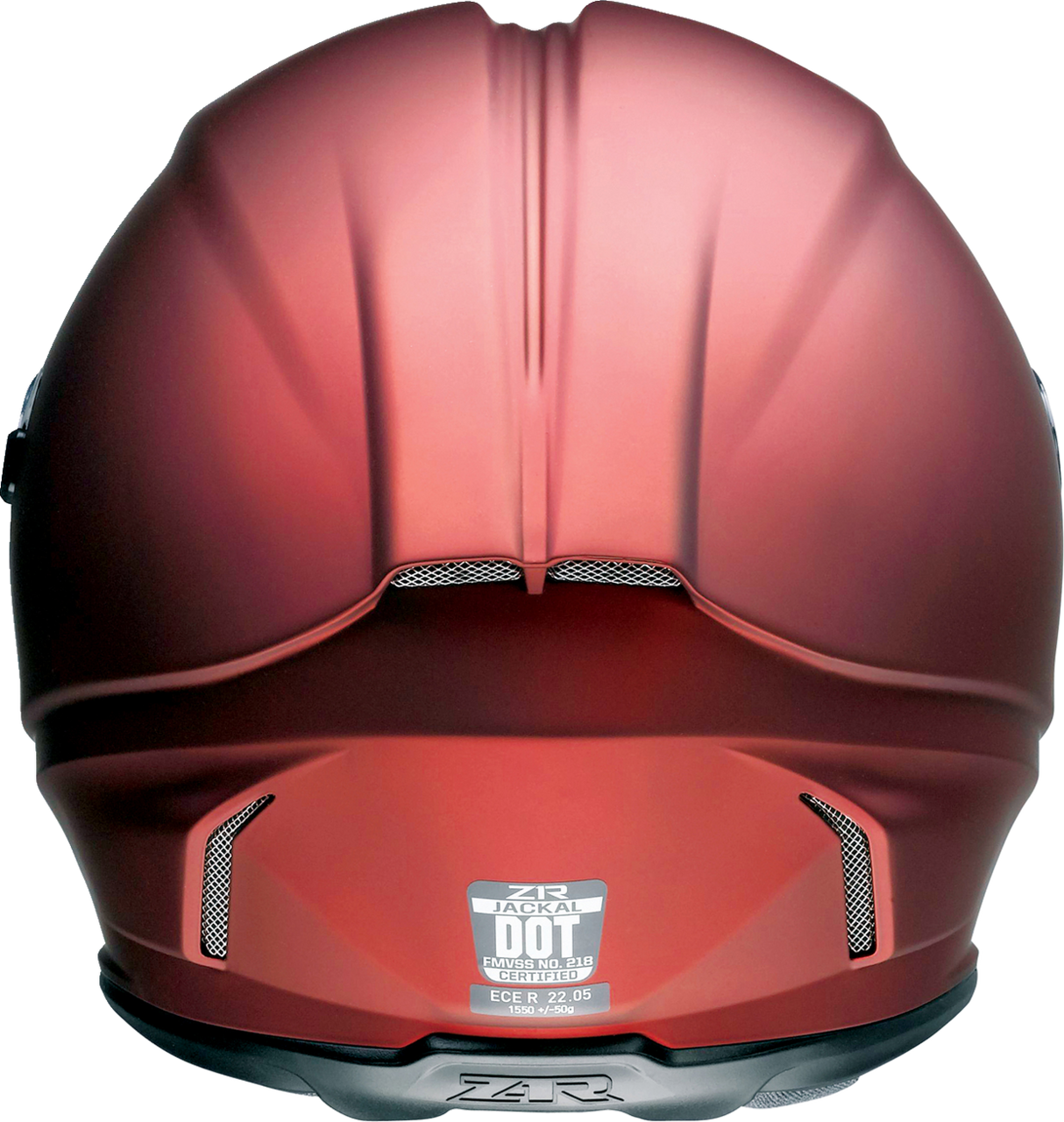 Casco Z1R Jackal - Satén - Rojo - Pequeño 0101-14822 