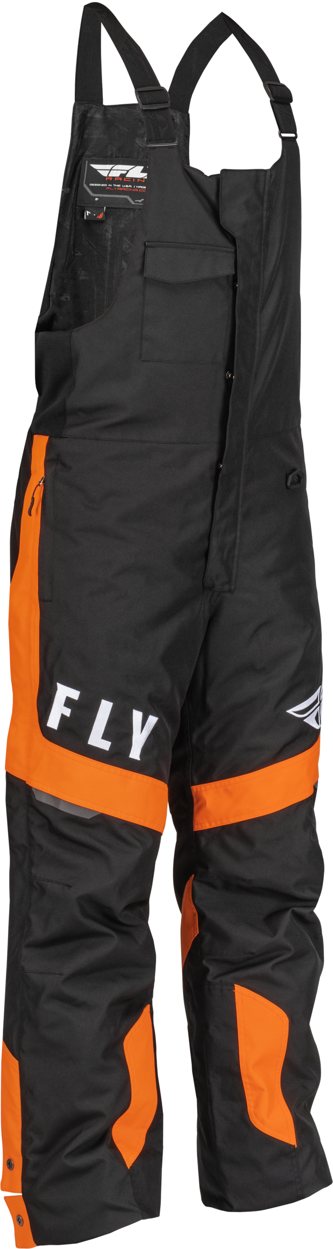 FLY RACING Outpost Bib Orange/Black 2x 470-42862X