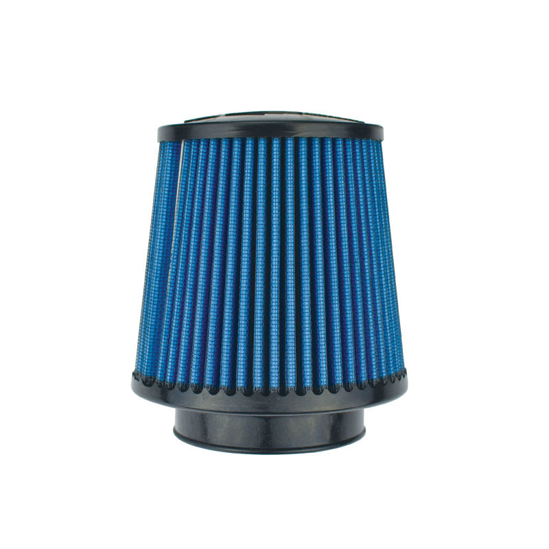 Injen NanoWeb Dry Air Filter 3in Neck / 5in Base / 4.5in Tall / 4in Top - 55 Pleats X-1081-BB