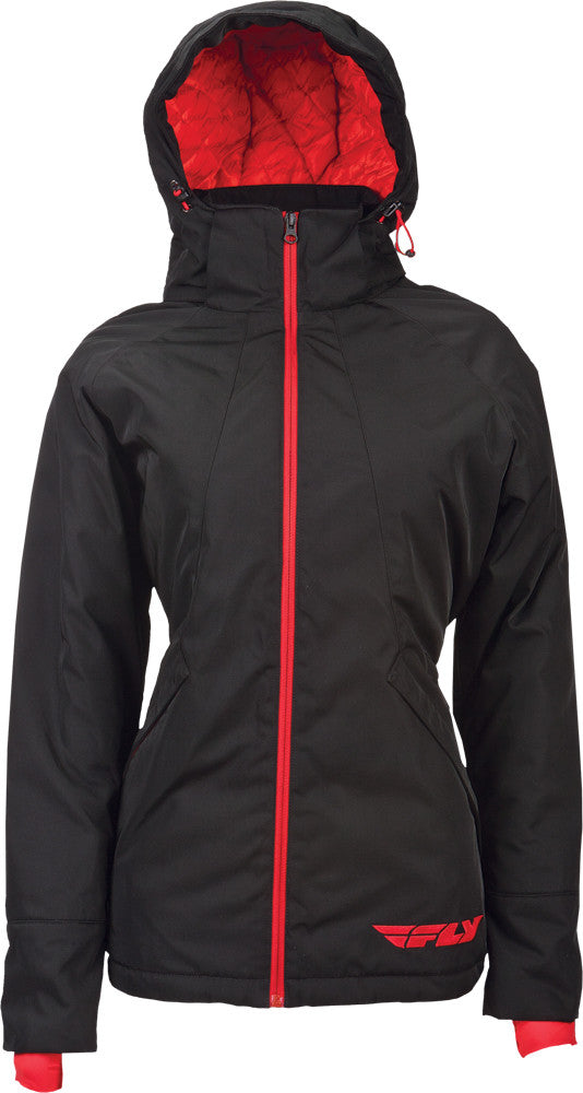 FLY RACING Lean Jacket Black/Red 2x 358-50702X