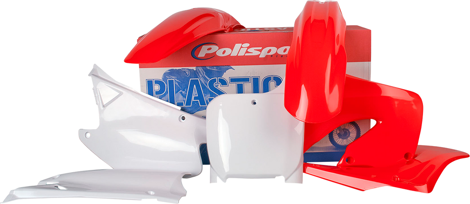 POLISPORT Body Kit - Complete - OEM Red/White - CR 125R/250R 90081
