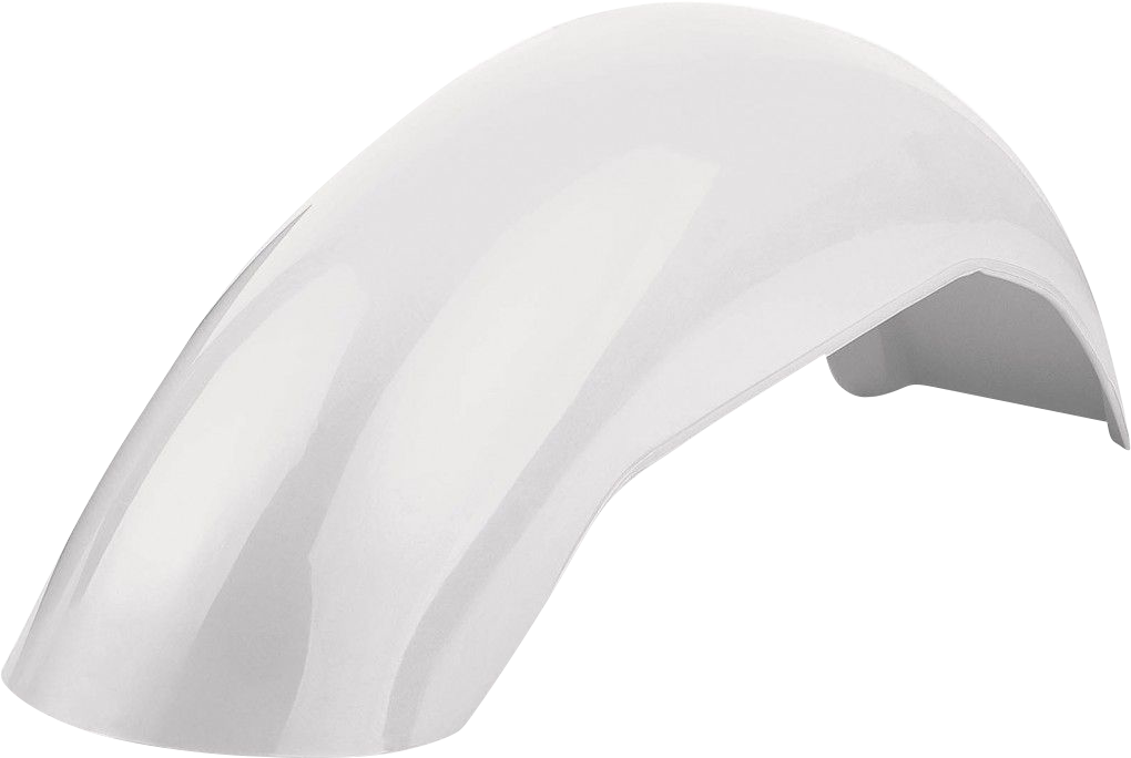 POLISPORT Fender - Rear - MX - White 8554500008