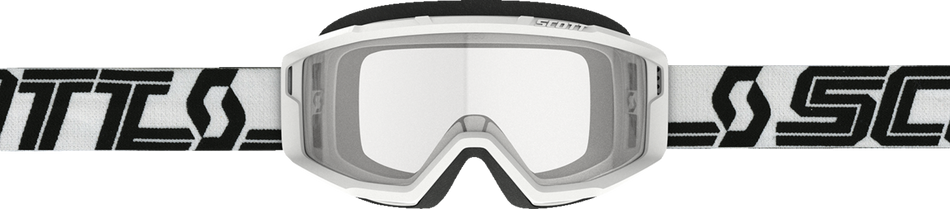 SCOTT Primal Goggles - White/Black - Clear 278598-1035043