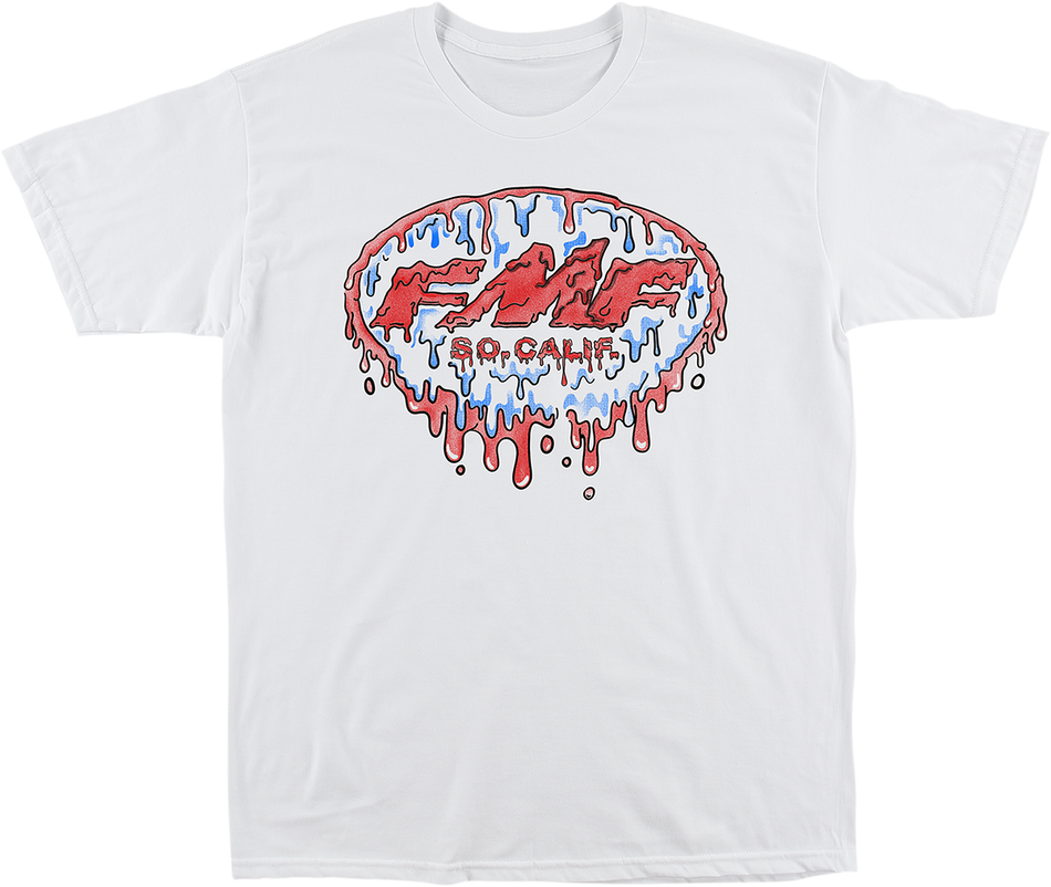 FMF Drip T-Shirt - White - Large FA21118903WHLG 3030-21269