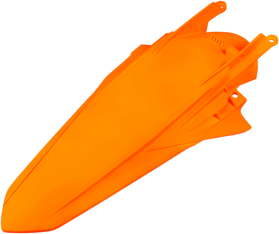 UFO MX Rear Fender - Fluorescent Orange KT04091FFLU
