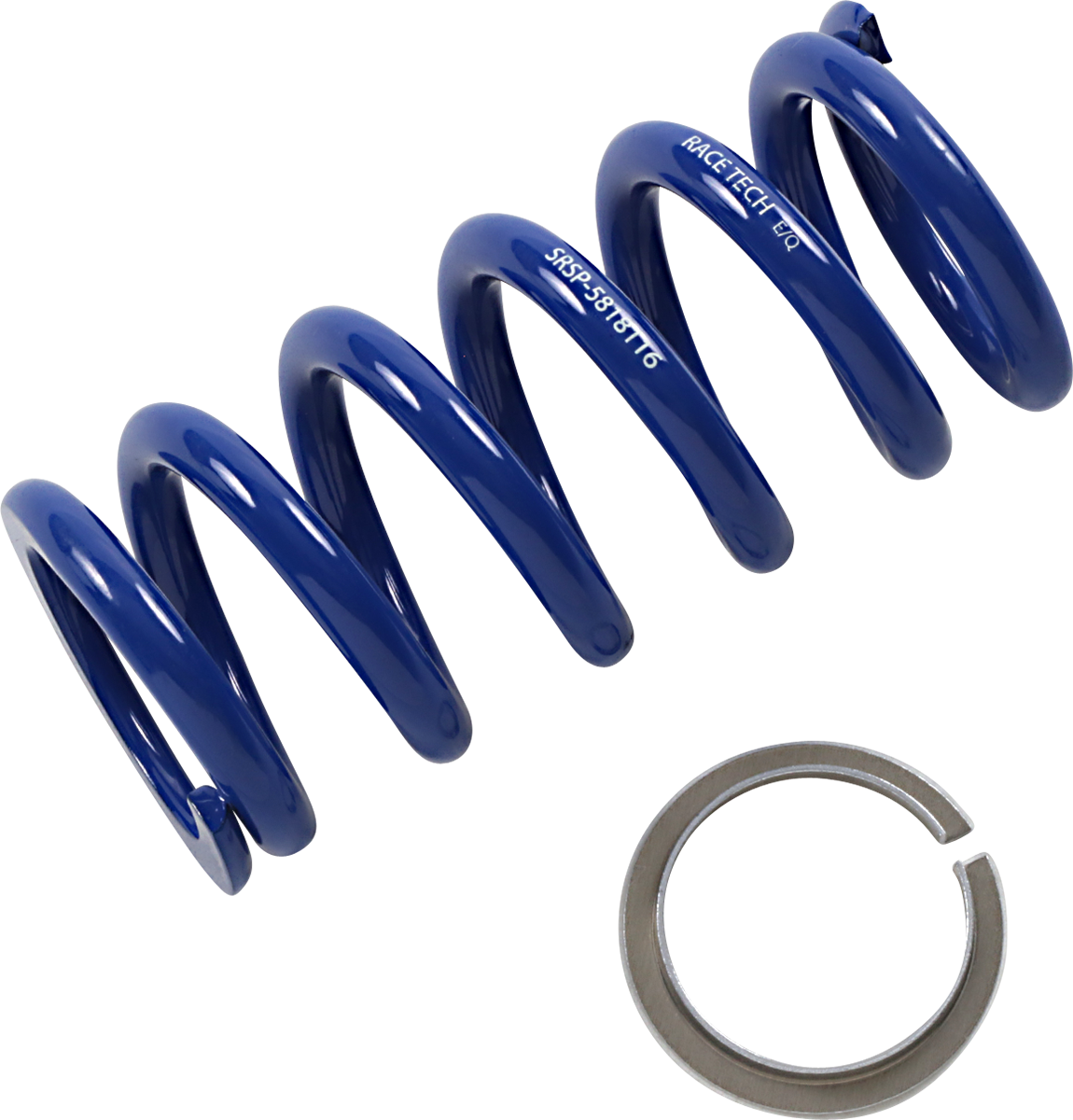 RACE TECH Rear Spring - Blue - Sport Series - Spring Rate 649.58 lbs/in SRSP 5818116