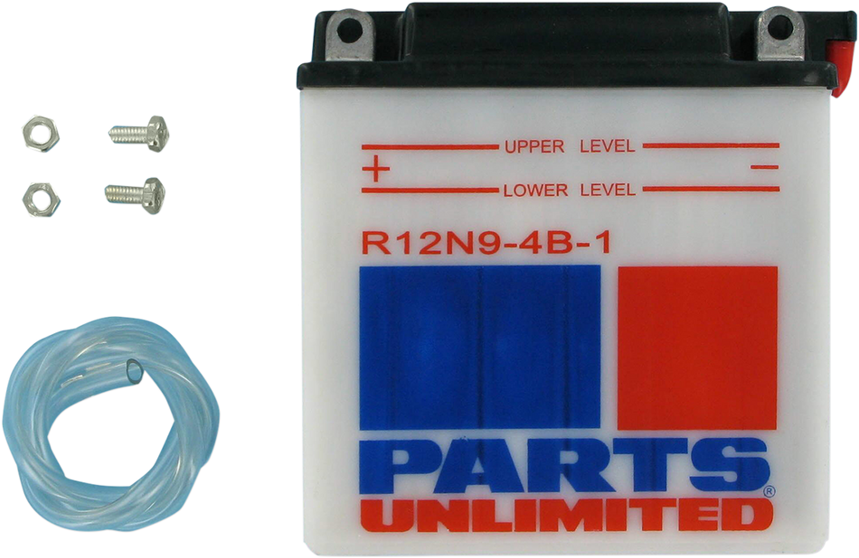 Parts Unlimited Conventional Battery 12n9-4b-1