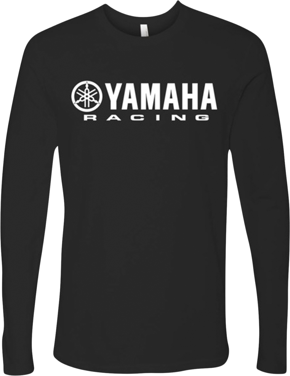 YAMAHA APPAREL Yamaha Racing Long-Sleeve T-Shirt - Black - Medium NP21S-M1785-M