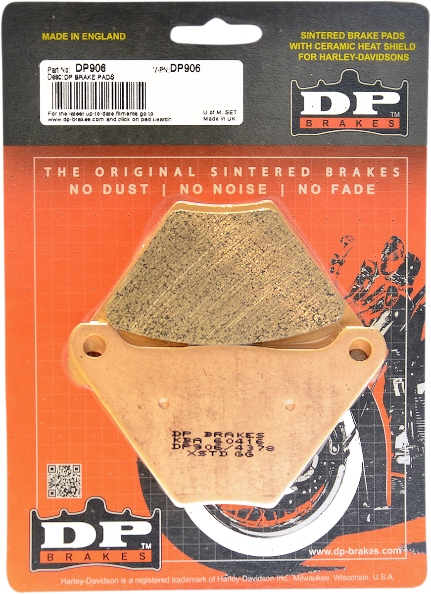 DP BRAKES Sintered Brake Pads - DP906 DP906