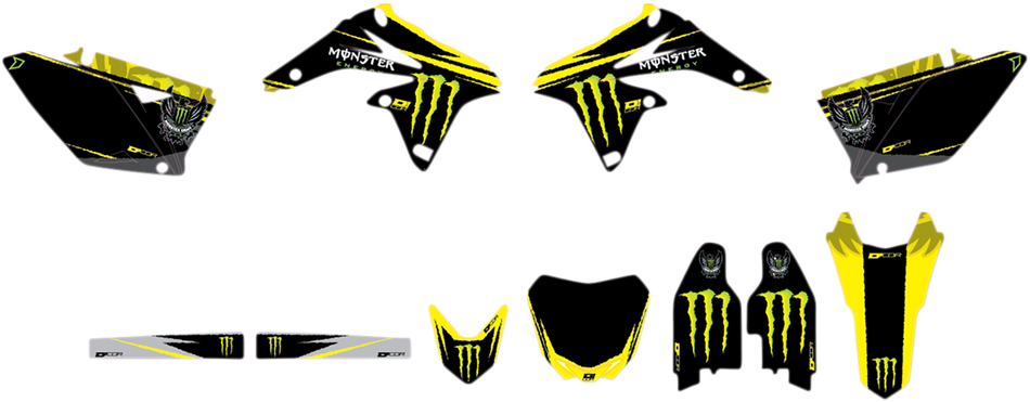 D'COR VISUALS Graphic Kit - Monster Energy 20-40-251