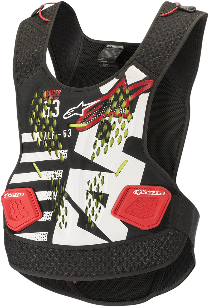 ALPINESTARS Sequence Chest Guard - Black/White/Red - XS/S 6701819-123-XSS