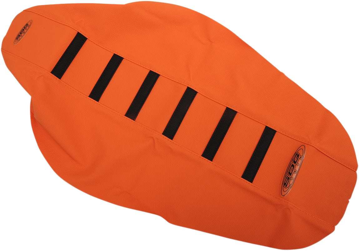 Funda de asiento SDG 6 acanaladas - Naranja/Negro - SX/EX/XC 95930KOO 