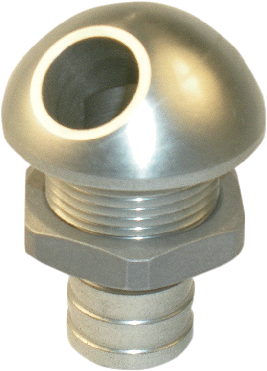 JETINETICS Bilge Fitting - 45 Degree - Polished 5054