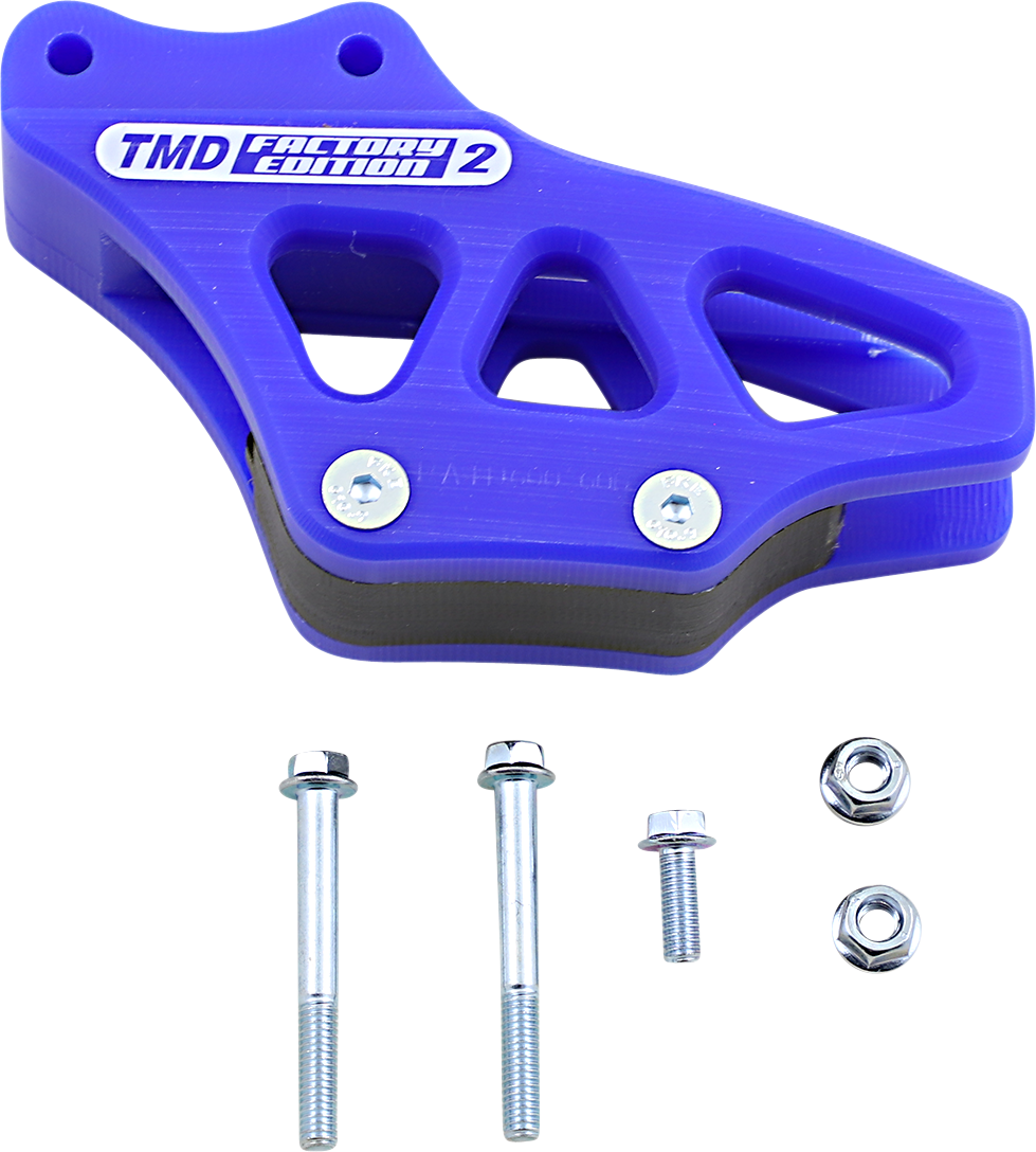 T.M. DESIGNWORKS Chain Guide - Kawasaki - Blue RCG-KA85-BU