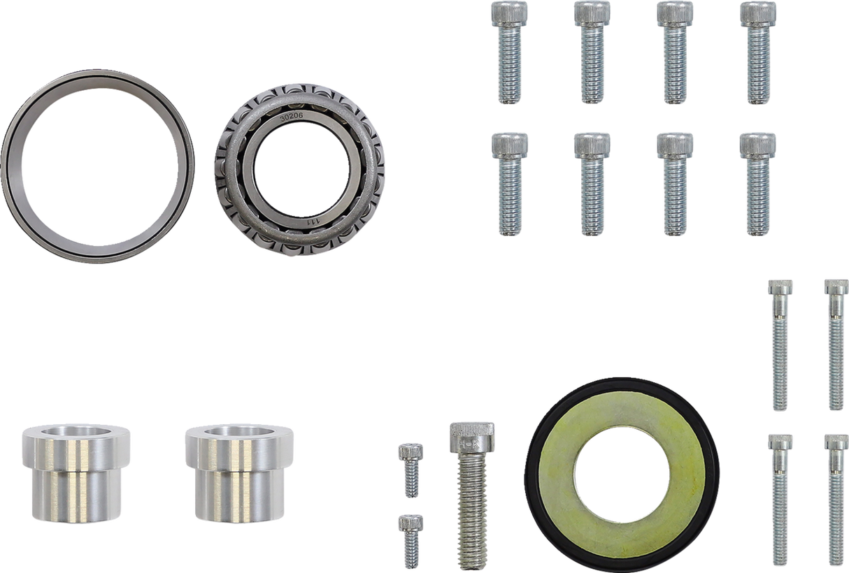 HAWG HALTERS Triple Tree Kit - Stock Replacement - 49 mm - Black 49FLAR3-SR14