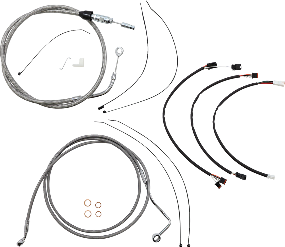 MAGNUM Control Cable Kit - XR - Stainless Steel/Chrome 5891172