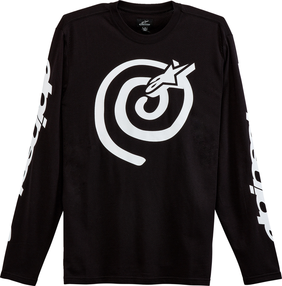 Camiseta ALPINESTARS Twisted Mantra - Negro - Mediano 1232-75010-10-M 