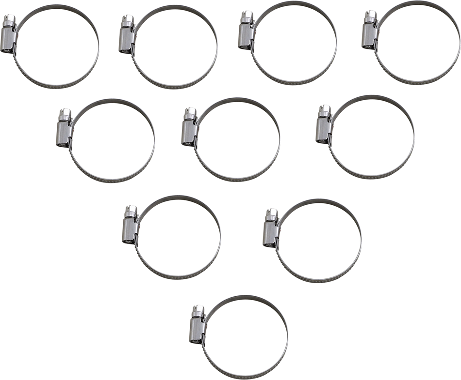 Parts Unlimited Embossed Hose Clamp - 32-50 Mm T03-6257-10