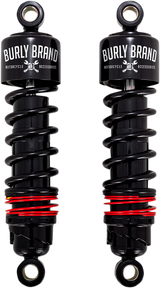 BURLY BRAND Slammer Plus Shocks - Black - FLH B28-1204B