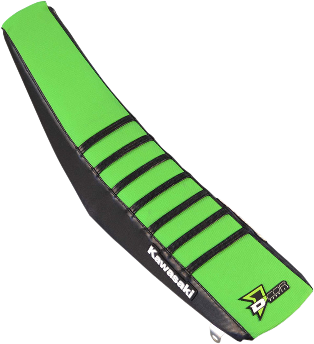 Funda de asiento D'COR VISUALS - Verde/Negro - KX250F/450F '12 -'16 30-20-456 