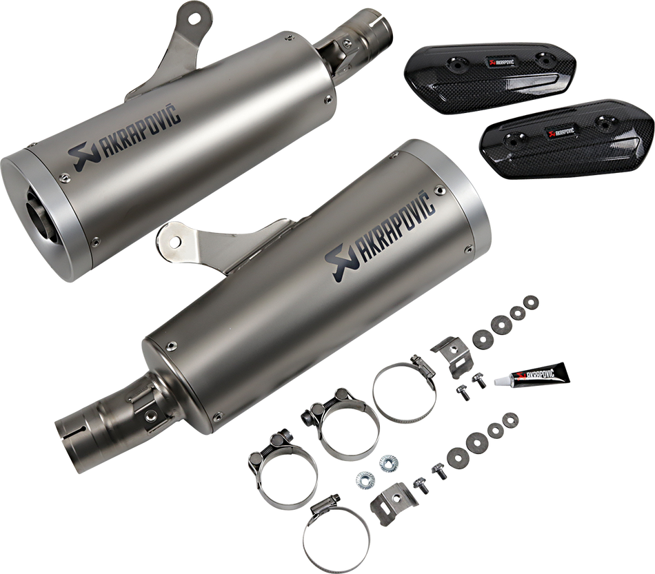 AKRAPOVIC Titanium Mufflers VMX 1700 V-Max 2009-2016 S-Y17SO1-HBAV 1811-2078