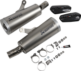 Silenciadores de titanio AKRAPOVIC VMX 1700 V-Max 2009-2016 S-Y17SO1-HBAV 1811-2078 