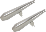 BRITISH CUSTOMS Predator Pro™ Mufflers - Polished Bonneville SE 2009-2015   BC902-105-P