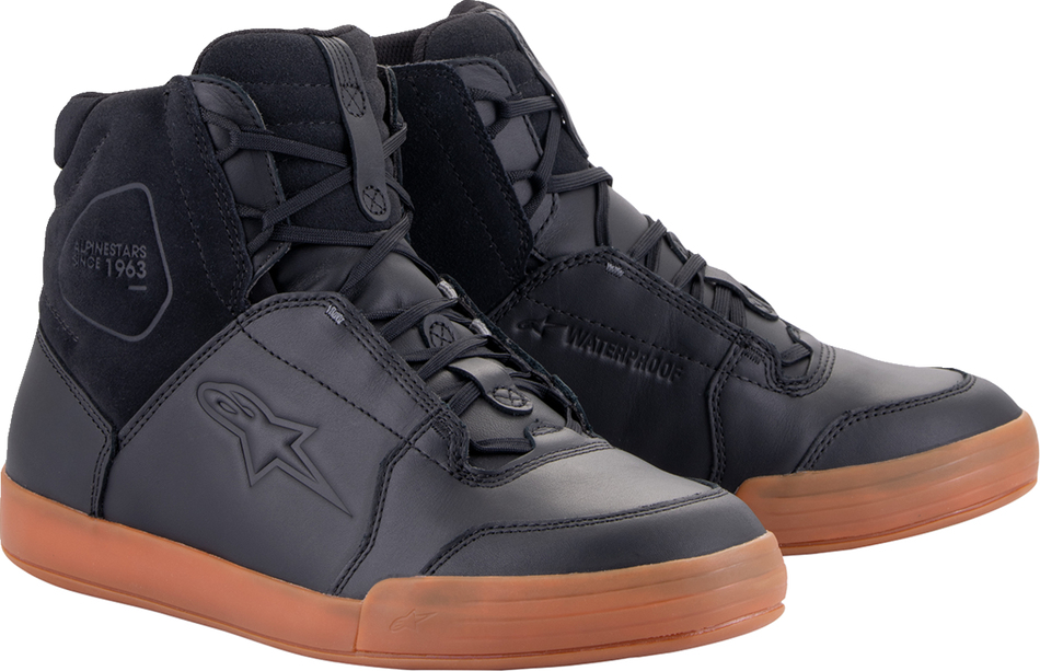 ALPINESTARS Chrome Shoes - Waterproof - Black/Brown - US 9.5 2543123118995