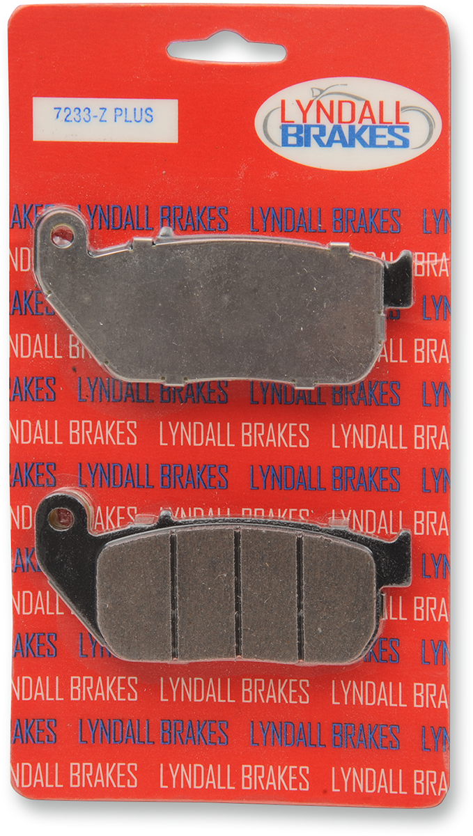 LYNDALL RACING BRAKES LLC Z-Plus Brake Pads - Sportster 7233-Z+