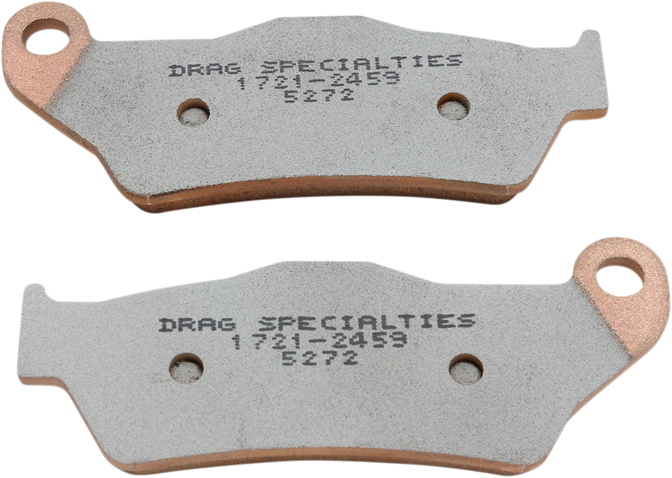 DRAG SPECIALTIES Sintered Brake Pads - Street XG OEM# S/B 41300072;FRNT&RR HDP538