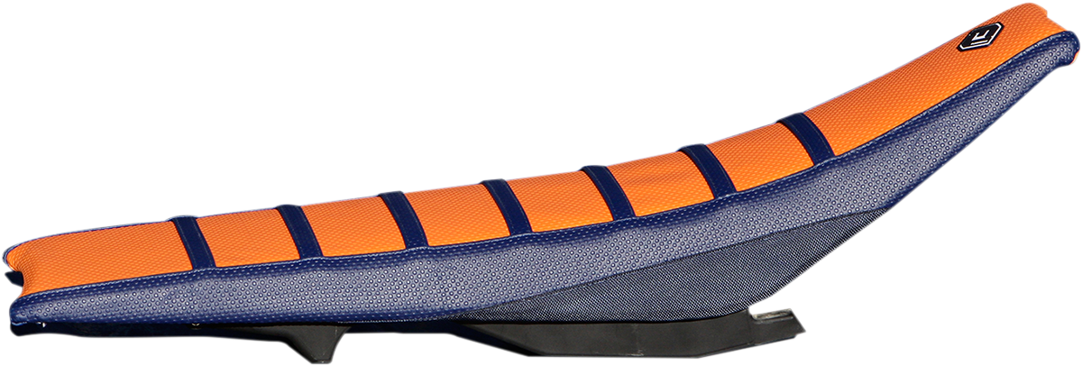 FLU DESIGNS INC. Pro Rib Sitzbezug - Orange/Schwarz 55505 