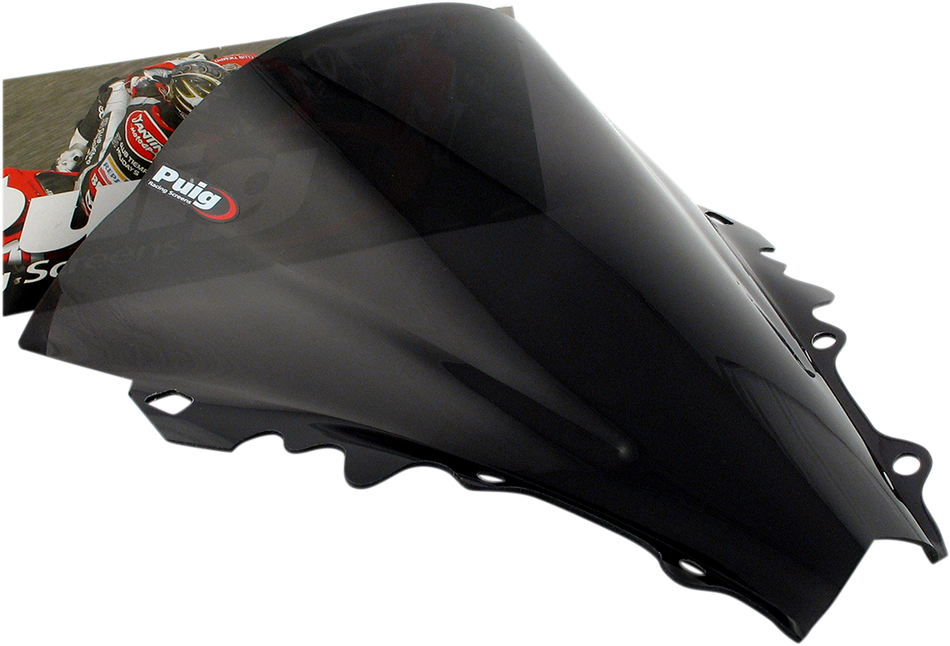 PUIG HI-TECH PARTS Race Windscreen - Dark Smoke - R6 4059F