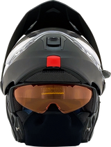 AFX FX-111DS Snow Helmet - Electric - Matte Black - XS 0120-0798