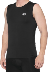 100% Basecamp Sleeveless Shirt - Black - Medium 40046-00001