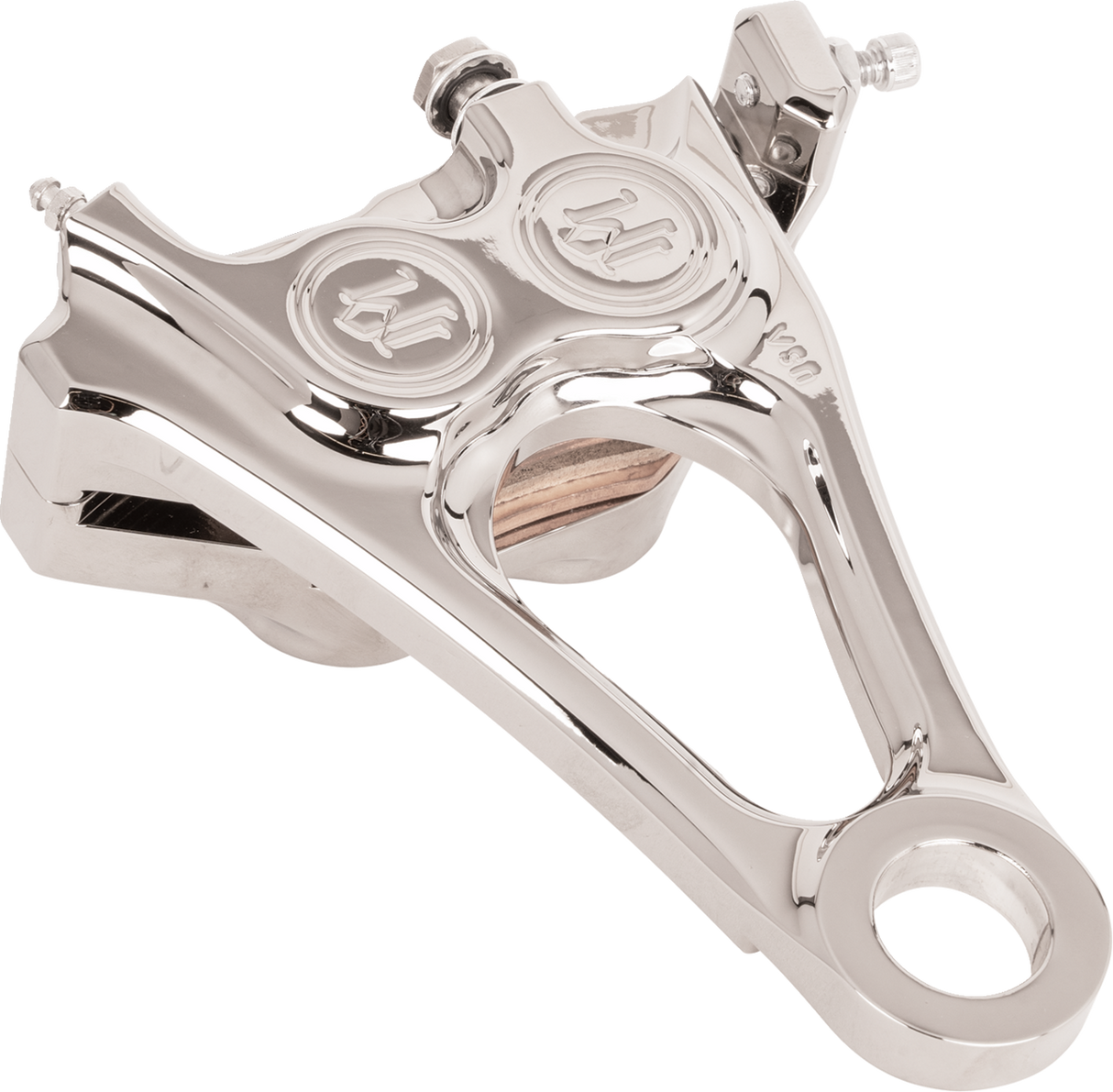 PERFORMANCE MACHINE (PM) Rear Caliper - Chrome 1256-0084-CH