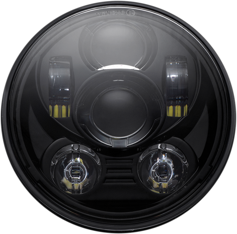 CUSTOM DYNAMICS Headlamp - 5.75" - LED - Black CD-575-B