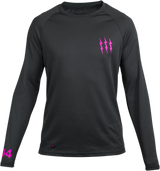 MUC-OFF USA Riders Long-Sleeve Jersey - Gray - XS 20059