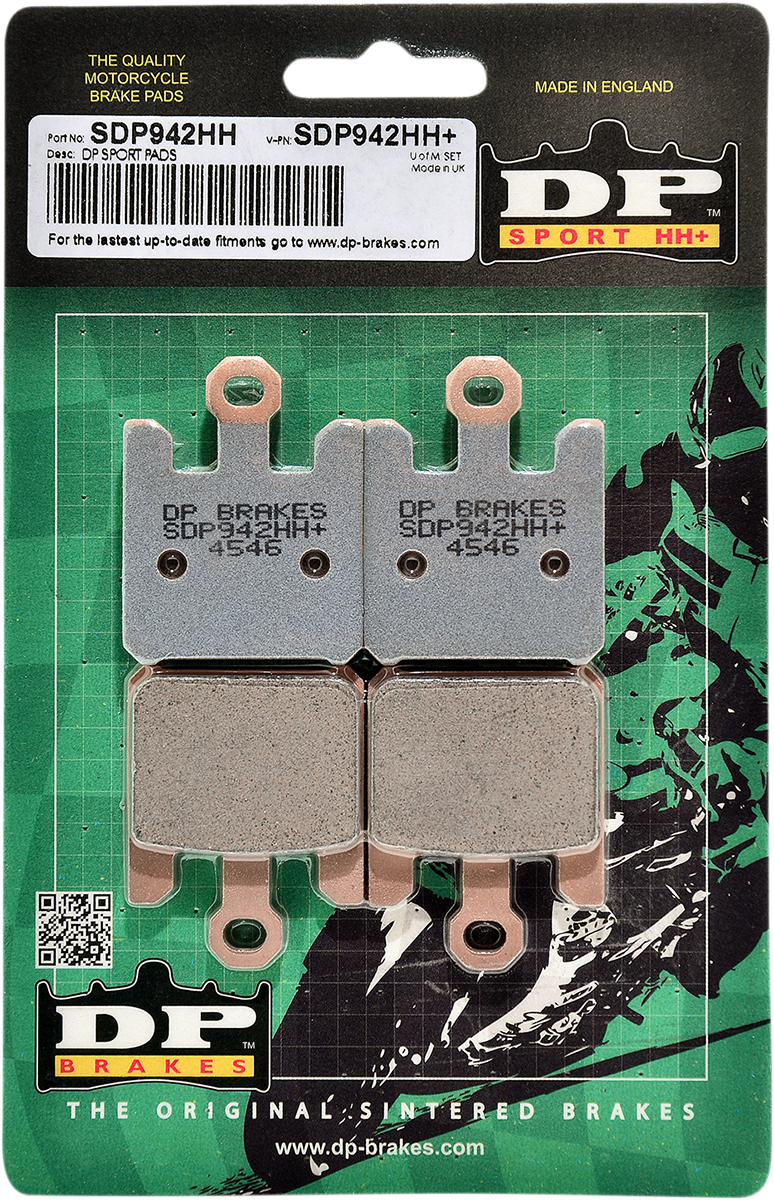 DP BRAKES Sintered Brake Pads - Kawasaki/Suzuki SDP942HH