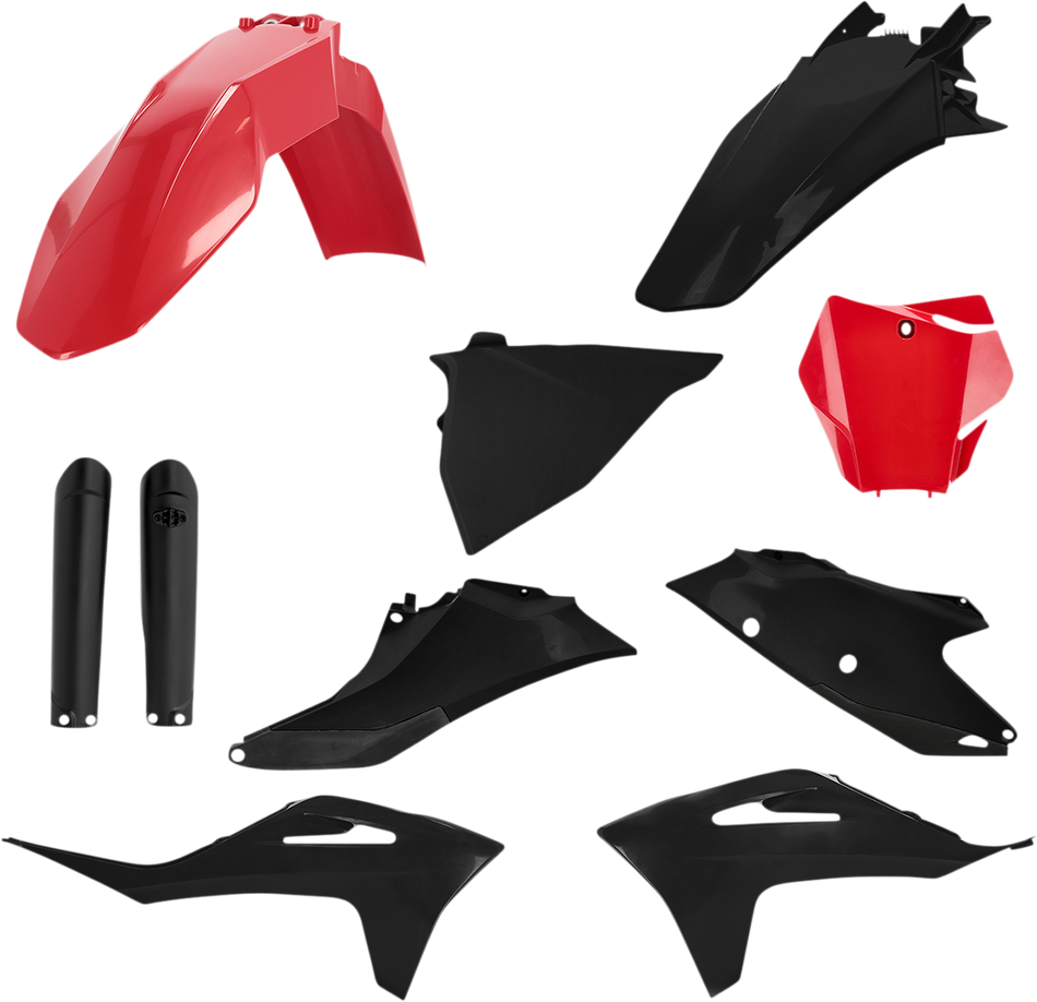 ACERBIS Full Replacement Body Kit - Red/Black 2872791018