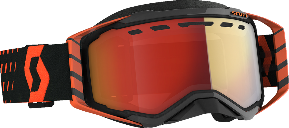 SCOTT Prospect Snow Goggles - Orange/Black - Enhancer Red Chrome 272846-1008312