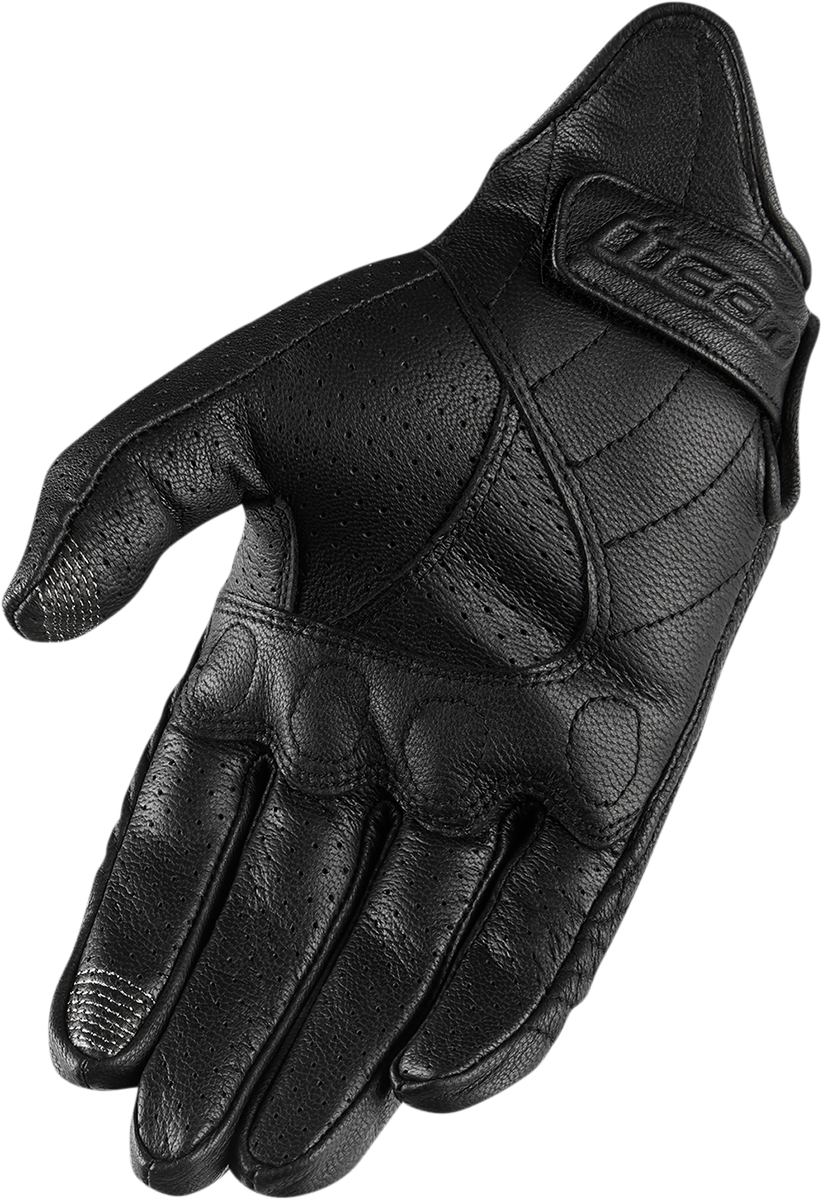 ICON Women's Pursuit Classic™ Perforated Gloves - Black - 2XL 3302-0804